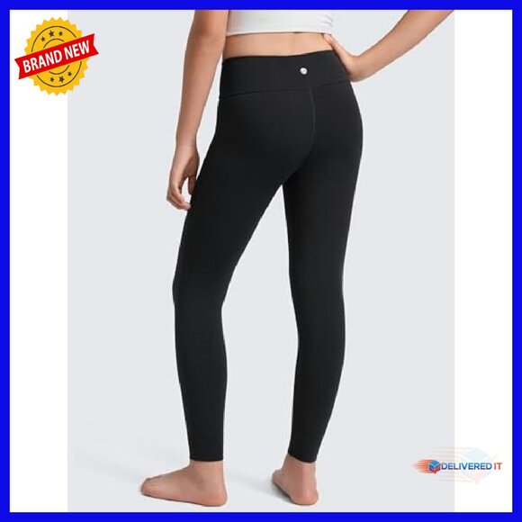 Girls Butterlift Yoga Leggings - No Front Seam - High Rise - Athletic - Picture 4 of 5